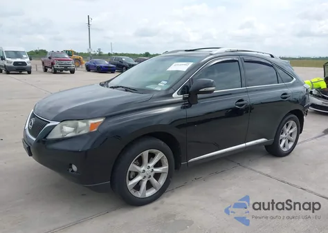 2012 Lexus Rx 350 from USA, damaged, VIN 2T2ZK1BAXCC086453